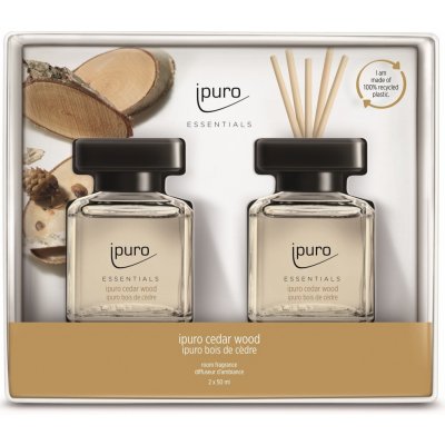 Ipuro Aroma difuzér Essentials Cedar Wood 2 x 50 ml