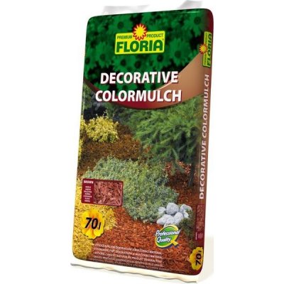 Agro Floria Decorative ColorMulch HNĚDÁ 70 L – HobbyKompas.cz