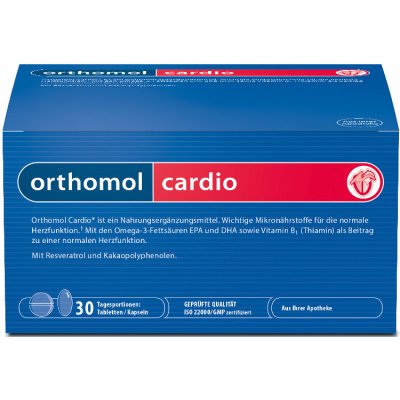 Orthomol Cardio 30 denních dávek – Zboží Mobilmania