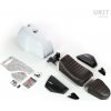 Stupačka Přestavbový kit Unit Garage BMW R NineT, bílo-hnědý