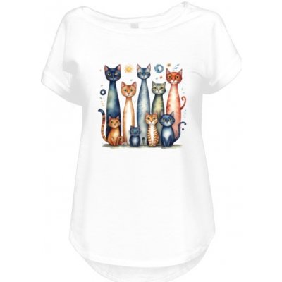 Tričko s potiskem Chlupatá parta dámské Bílá – Zbozi.Blesk.cz