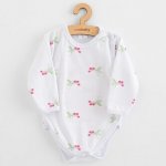 Kojenecké celorozepínací body New Baby Classic II raspberry – Zboží Dáma