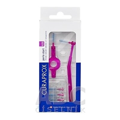Curaprox CPS 406 perio Start 5 ks + UHS 409 + UHS 470 – Hledejceny.cz