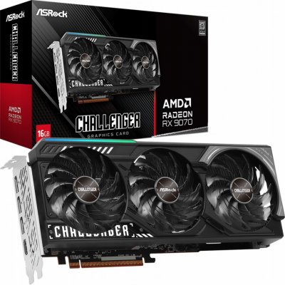 Asrock Radeon RX 9070 Challenger 16GB 90-GA5NZZ-00UANF – Sleviste.cz