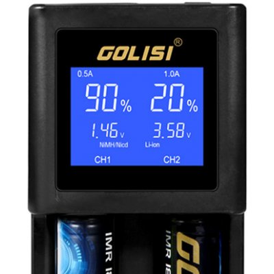 Golisi nabíječka S2 2,0A s LCD – Zboží Dáma