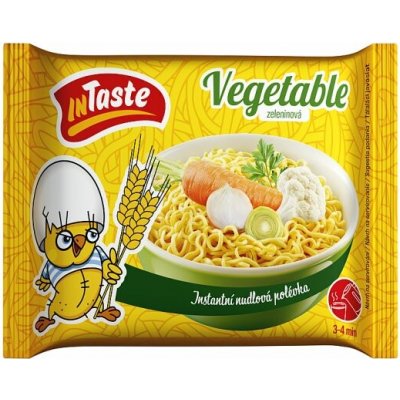 InTaste Instantní nudlová zeleninová polévka 65 g – Sleviste.cz