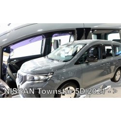 Heko Plast Ofuky oken Nissan Townstar 5dv 2021- přední + zadní