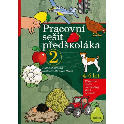 Pracovní sešit předškoláka 2, 4-6 let - Příprava dítěte na úspěšný start ve škole - Novotná Ivana – Zbozi.Blesk.cz