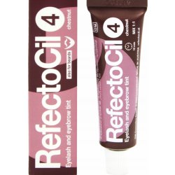 RefectoCil Eyelash and Eyebrow Tint barva na řasy a obočí Chestnut 15 ml