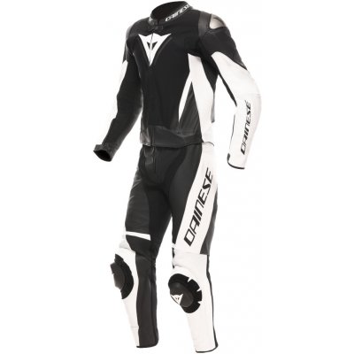 Dvoudílná kombinéza Dainese DEMON SPRINT černá/bílá – Sleviste.cz