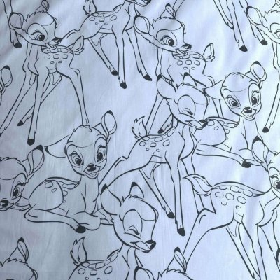 Jerry Fabrics povlečení Bambi Stripe 100 x 135 60 x 40 cm – Sleviste.cz