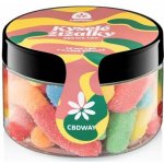 CBDWAY CBD Kyselé žížalky 250mg – Zboží Dáma