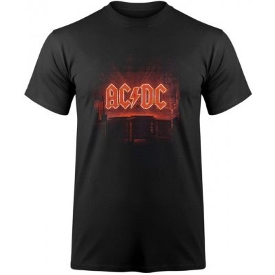 Tričko metal F.B.I. AC-DC Power Up černá