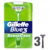 Ruční holicí strojek Gillette Blue3 Sense Care 3 ks