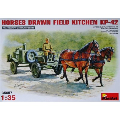 MiniArt Horses Drawn Field Kitchen KP-4235057 1:35