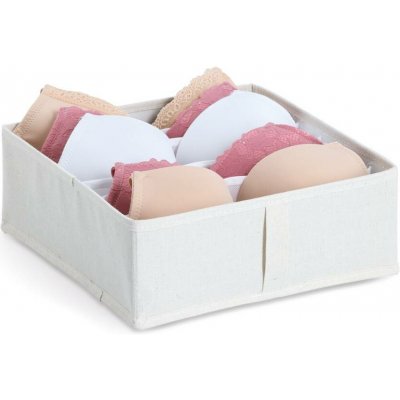 Zeller Present Organizér na spodní prádlo s 6 přepážkami, 30 x 30 x 11 cm – Hledejceny.cz
