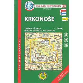 Mapa Krkonoše