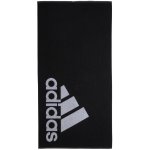 adidas ručník Performance Towel L - Black/White 70 x 140 cm – Zbozi.Blesk.cz