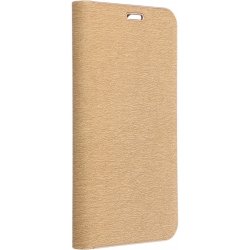 Pouzdro Forcell LUNA Book Gold SAMSUNG Galaxy A12 zlaté