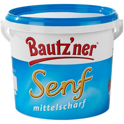 Bautz'ner Bautzner středně pálivá hořčice 5 kg – Sleviste.cz