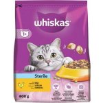Whiskas Dry Sterile s kuř. 0,8 kg – Hledejceny.cz