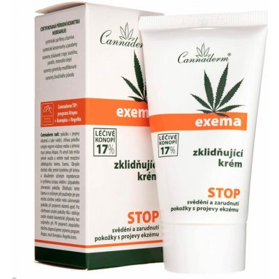 Cannaderm Exema zklidňující krém přípravek na ekzémy 50 g – Zboží Dáma Cannaderm Exema zklidňující krém přípravek na ekzémy 50 g – Zboží Dáma