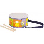 Small Foot Dětské hudební nástroje buben zvířata – Zboží Dáma
