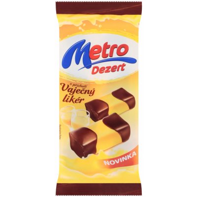 Metro Dezert s příchutí vaječný likér 120 g – Sleviste.cz