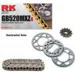 RK Racing Chain Řetězová sada Honda NX 650 Dominator 95-01 – Zboží Mobilmania