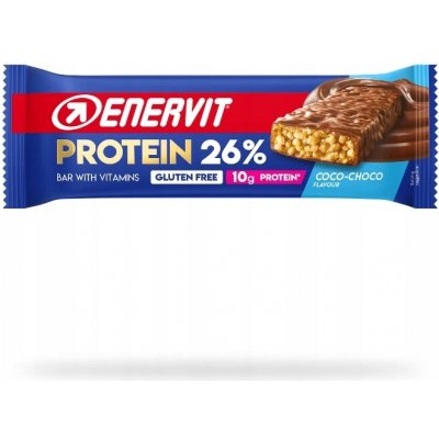 Enervit Proteinová tyčinka 26% 40 g – Zboží Mobilmania