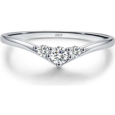 Olivie Stříbrný prsten MOISSANITE 9486 – Zboží Dáma Olivie Stříbrný prsten MOISSANITE 9486 – Zboží Dáma