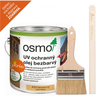 Osmo 420 UV ochranný olej Extra 0,125 l Bezbarvý – Sleviste.cz