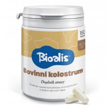 Bioalis bovinní kolostrum 180 kapslí