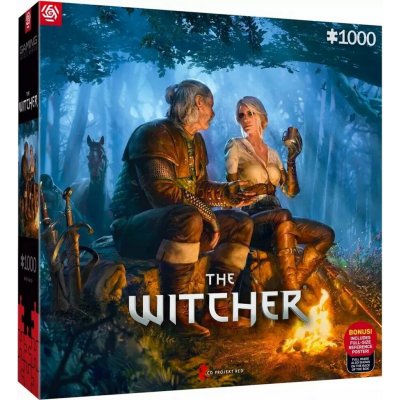 Good Loot Gaming The Witcher Zaklínač Journey of Ciri 1000 dílků – Hledejceny.cz