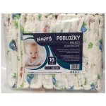 Nappy Přebalovací podložky 60x60cm ECO 10ks jednorázové – Hledejceny.cz