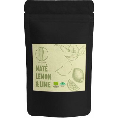 BrainMax Pure Maté Lemon & Lime citrón & limetka BIO 50 g – Zbozi.Blesk.cz