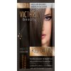 Barva na vlasy Victoria Beauty Keratin Therapy tónovací šampón na vlasy V 21 Medium Brown 4-8 umytí