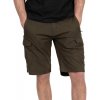 Rybářské kalhoty a kraťasy Fox Kraťasy Green & Black Lightweight Cargo Shorts