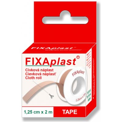 Fixaplast náplast cívka 1,25 cm x 2 m – Zbozi.Blesk.cz