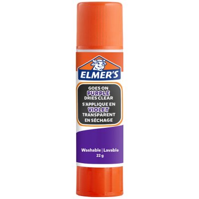 ELMER'S Lepící tyčinka mizející 22g - Fialová – Zboží Dáma