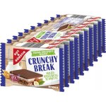 G&G Crunchy Break s lískooříškovým a mléčným krémem 10 x 25 g – Zboží Dáma