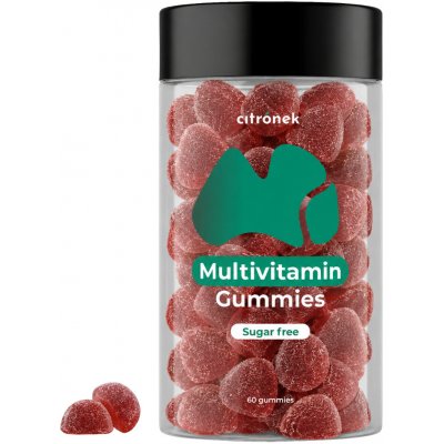 Citronek Multivitamin Gummies jahodová příchuť 60 ks – Hledejceny.cz