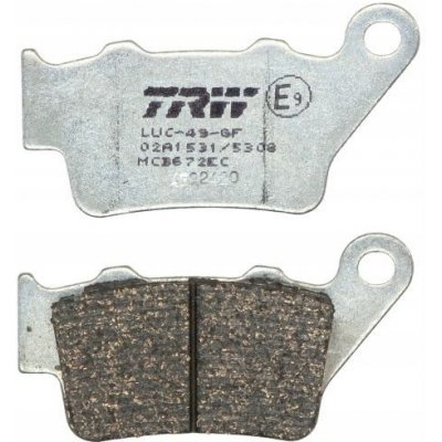 Sada brzdových destiček, kotoučová brzda TRW MCB672EC | Zboží Auto