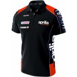 IXON polo triko APRILIA PO1 Replica 23 black/neon red – Zboží Dáma