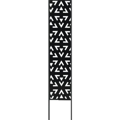 Opora pro popínavé rostliny Lafiora Triangel kovová 20 x 100 cm černá – Hledejceny.cz