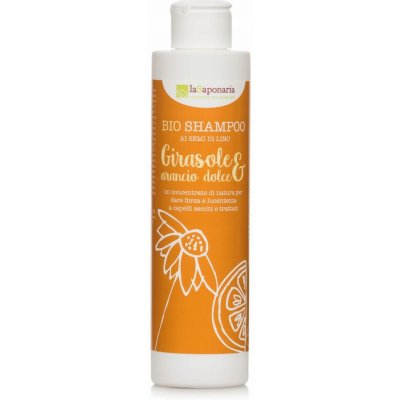 laSaponaria šampon se slunečnicí a sladkým Pomerančem 200 ml – Zboží Mobilmania