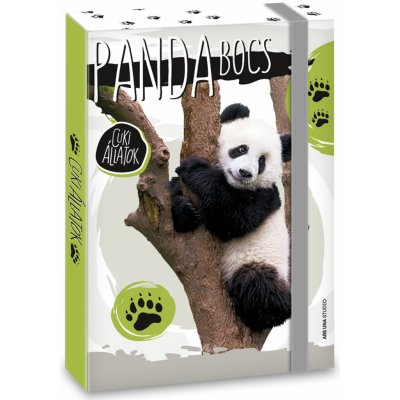 Ars Una box na sešity Cute Animals panda A5 – Zboží Mobilmania
