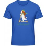 Akční Gildan Soft-Style tričko Pes na koloběžce Royal blue – Zboží Mobilmania