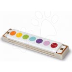 Janod Dřevěný hudební nástroj Confetti Ústní harmonika – Zboží Mobilmania