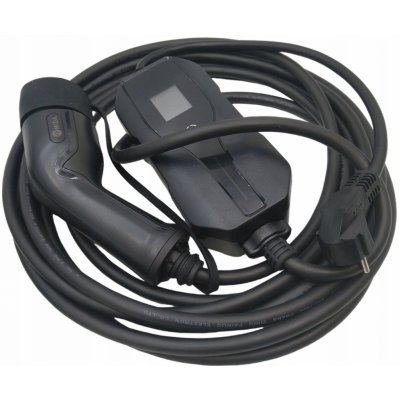 Qoltec 52471 Mobilní EV nabíječka elektrických vozidel 2v1 typ2 7 kW 230V CEE 5 PIN | Zboží Auto